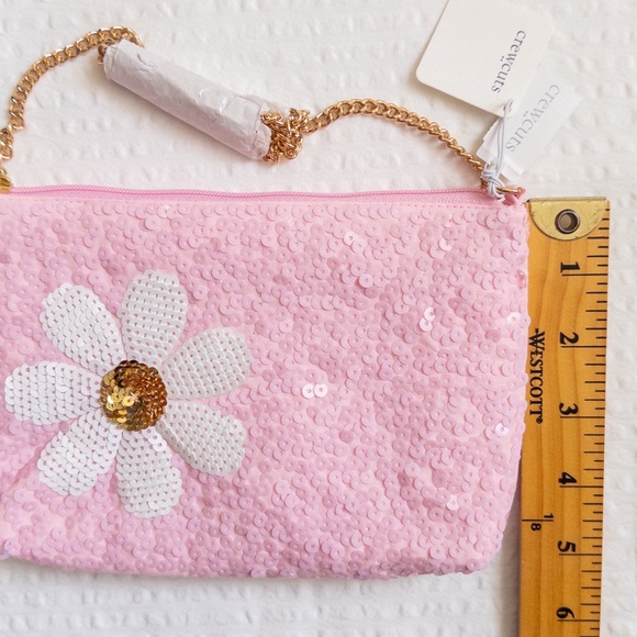 Crewcuts Factory Girls' Pink Sequin Daisy Bag - Picture 5 of 6